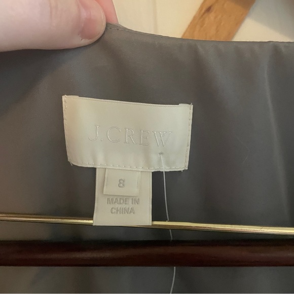 NWT Gray Mirabelle Jcrew bridesmaid formal dress - Picture 2 of 9